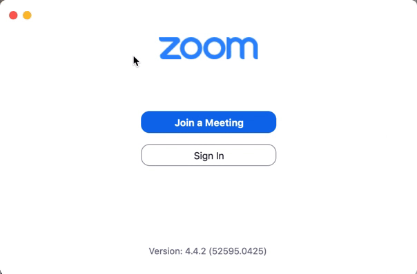 zoom test meeting id