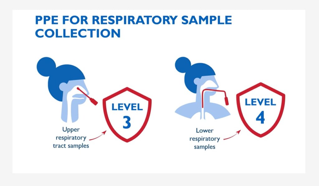 English screenshot from COVID e-learning module